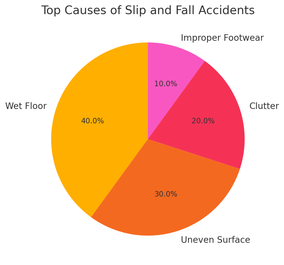 Top Causes of Slip and Fall Accidents